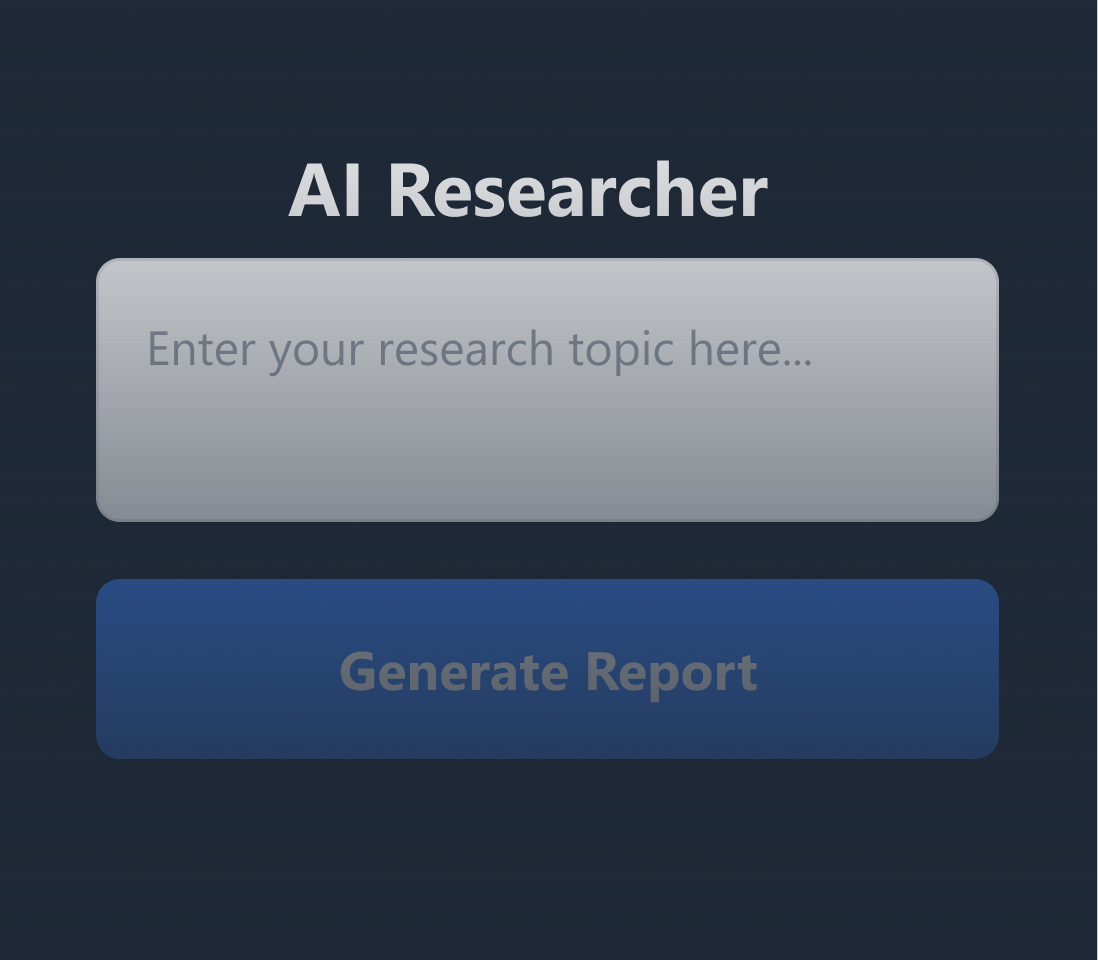 AI Researcher